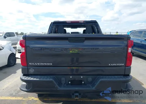 2022 Chevrolet Silverado 1500 4Wd Short Bed Custom Trail Boss from USA, damaged, VIN 3GCPDCEK2NG584287